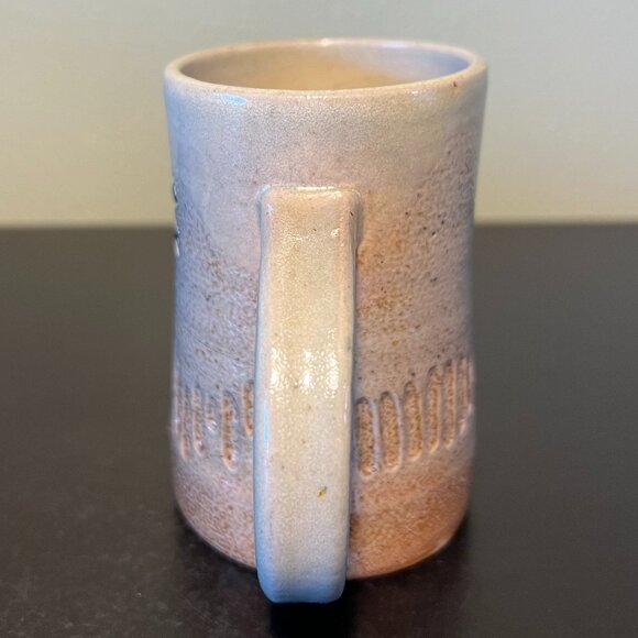 Handcrafted Kokopelli Flute Player Native American Pottery Mug ~ Artist Signed - Picture 5 of 11